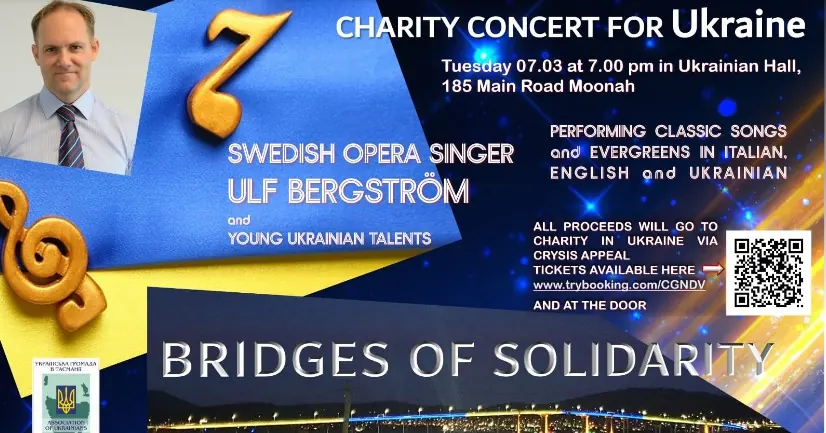 Concert for Ukraine,  Australia, 2023