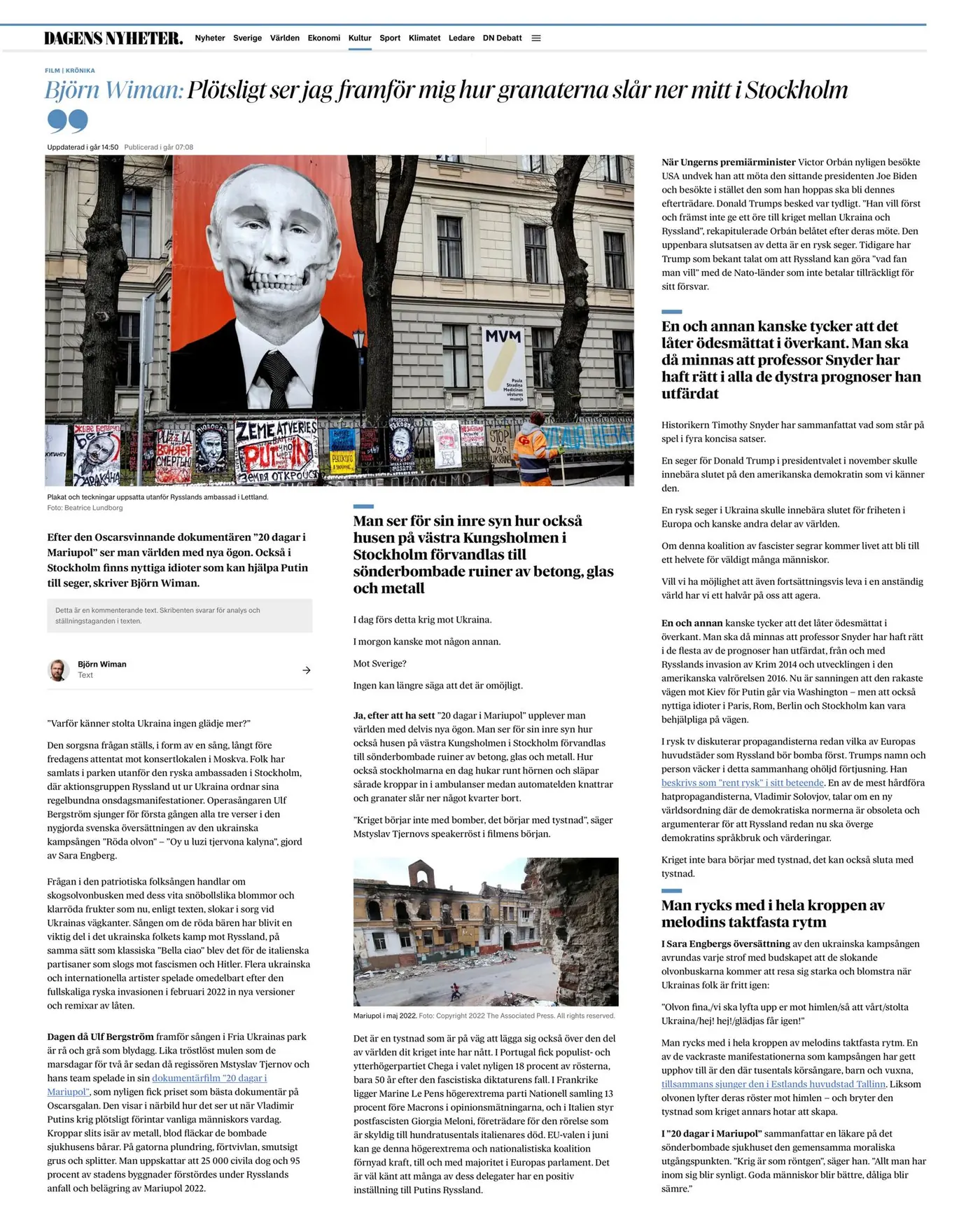 Dagens Nyheter: 2024/03/24